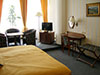 В спальне апартаментов Президент отеля dum Bedricha Smetany**** на курорте Лугачовице